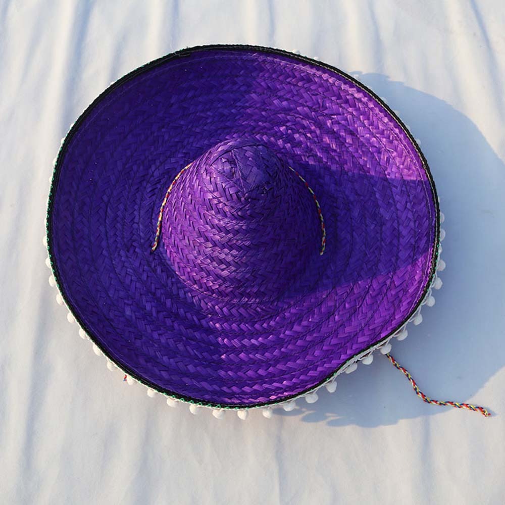 Summer Wide Brim Mexican Party - Bucket Hat Straw review and price