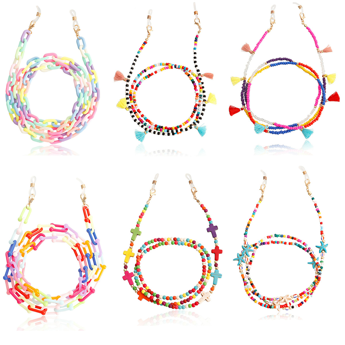 New Fashion Glasses Chain Dual - Sunglass Retainer Cord review and price